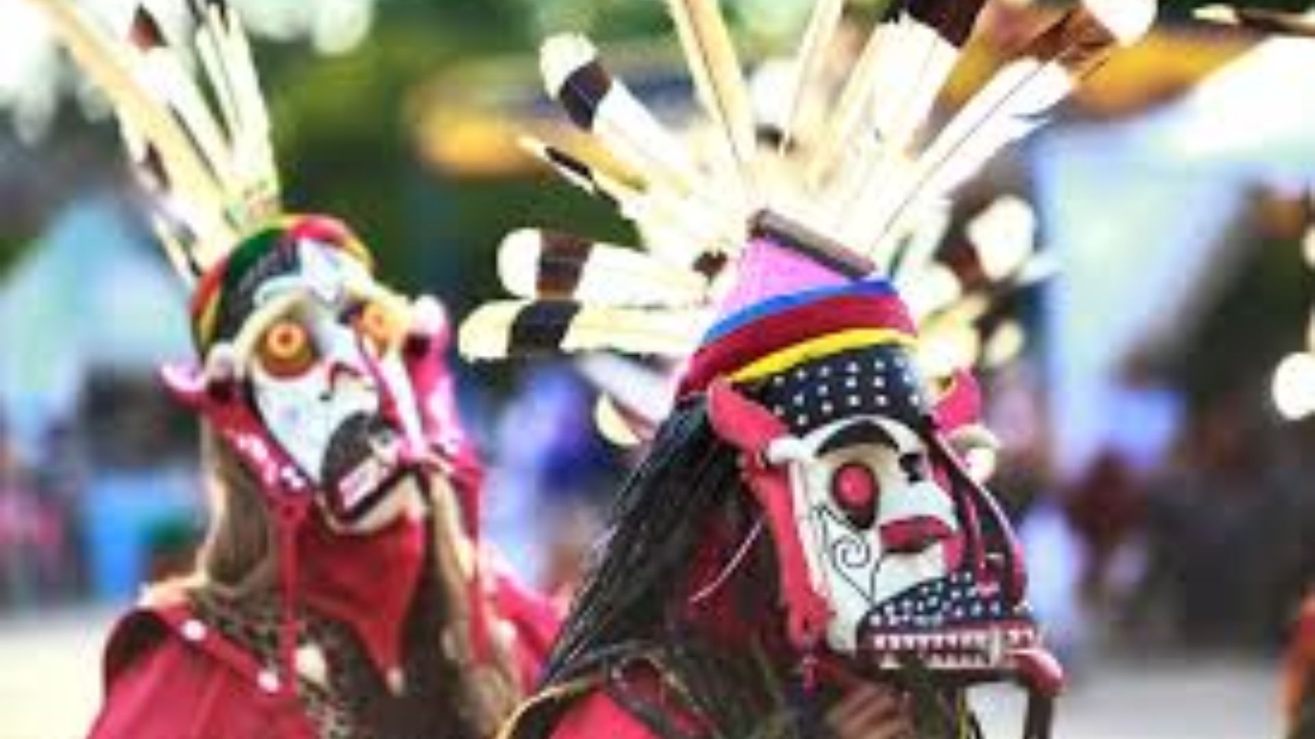 Topeng Asal Kalimantan Barat